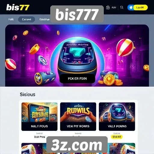 Acesso e usabilidade do site bis777 para novos jogadores